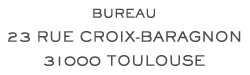 23 rue Croix-Baragnon 31000 Toulouse